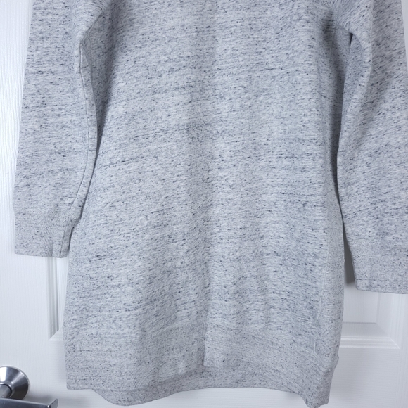 Abercrombie & Fitch Embroidered Floral Sweatshirt Dress - Picture 6 of 11